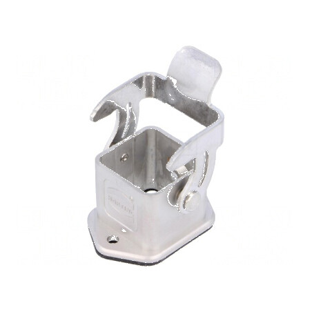 Carcasă pentru conectori HDC Han-INOX dimensiune 3A drept | Electronic-mag.ro | Componente Electronice