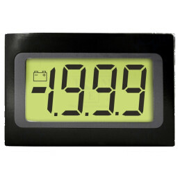 Voltmetru digital pentru montare pe panou LCD | Electronic-mag.ro | Componente Electronice