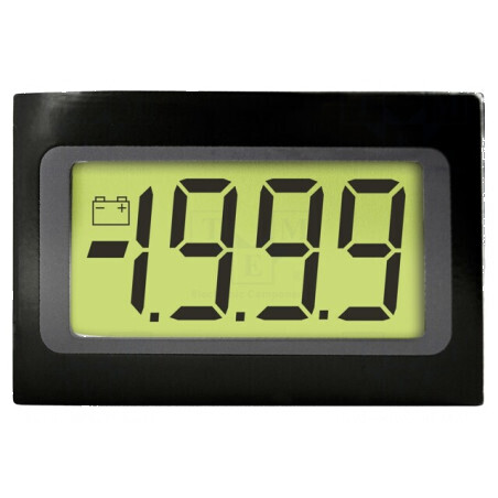 Voltmetru digital pentru montare pe panou LCD | Electronic-mag.ro | Componente Electronice