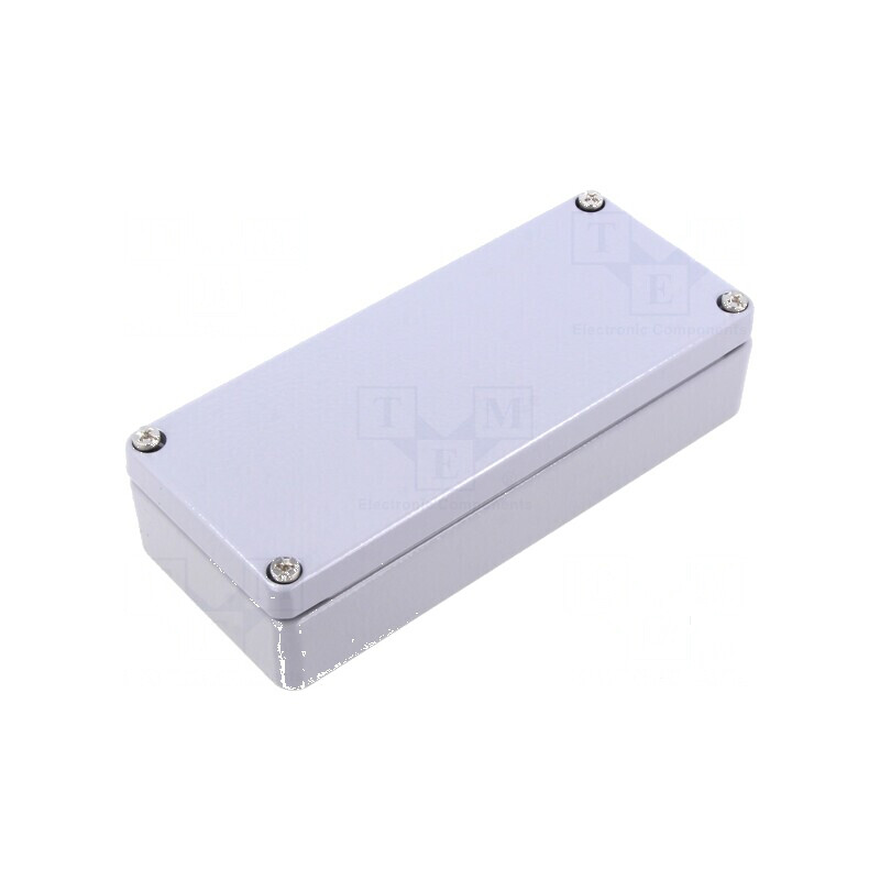 Carcasă universală din aluminiu gri 64x150x34 mm | Electronic-mag.ro | Componente Electronice