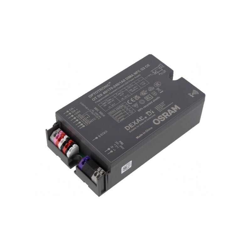 Alimentator pulsatoriu LED 40W 15-65VDC 150mA-1,05A IP20 | Electronic-mag.ro | Componente Electronice
