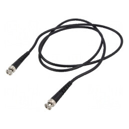 Cablu de măsurare BNC mufă 1,5m neagră | Electronic-mag.ro | Componente Electronice