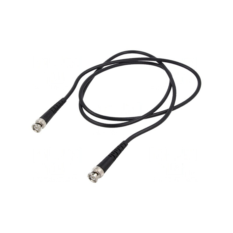 Cablu de măsurare BNC mufă 1,5m neagră | Electronic-mag.ro | Componente Electronice