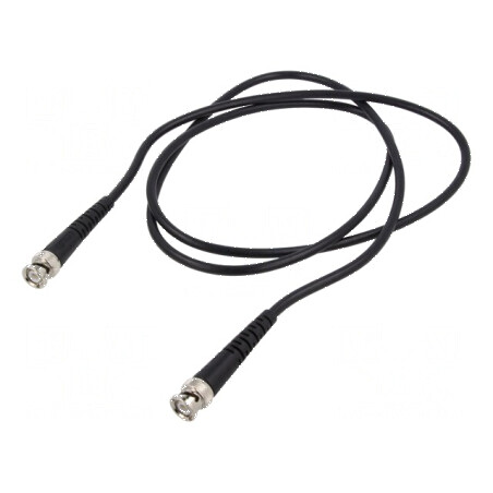 Cablu de măsurare BNC mufă 1,5m neagră | Electronic-mag.ro | Componente Electronice