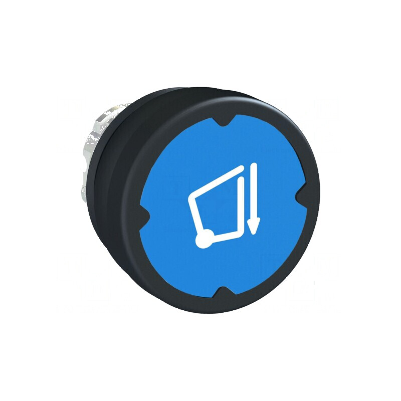 Comutator acționat prin apăsare 22mm bleumarin | Electronic-mag.ro | Componente Electronice
