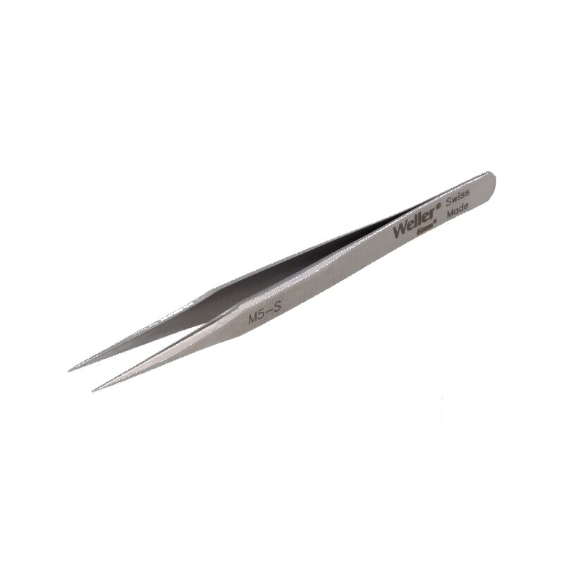 Pensetă 80mm pentru lucrări de precizie - Drept | Electronic-mag.ro | Componente Electronice