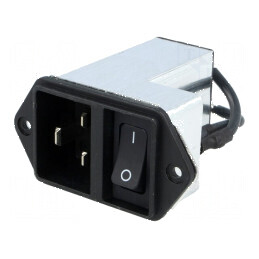 Conector AC 20A 250VAC IEC 60320 | Electronic-mag.ro | Componente Electronice