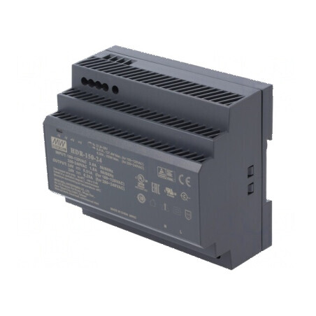 Alimentator pulsatoriu pentru şină DIN 150W 24VDC 6,25A | Electronic-mag.ro | Componente Electronice
