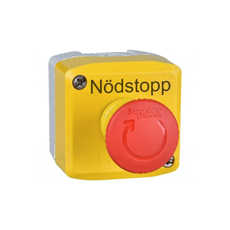 Casetă de comandă Harmony XB5 cu 1 buton - IP66 | Electronic-mag.ro | Componente Electronice