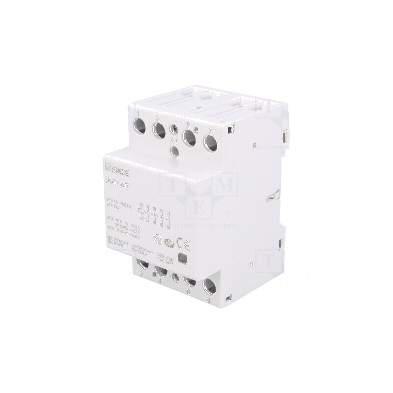 Contactor 4-polar pentru instalații 40A 24VAC, 24VDC NO x4 | Electronic-mag.ro | Componente Electronice