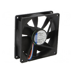 Ventilator axial 24VDC 92x92x25mm 84m3/h 36dBA | Electronic-mag.ro | Componente Electronice