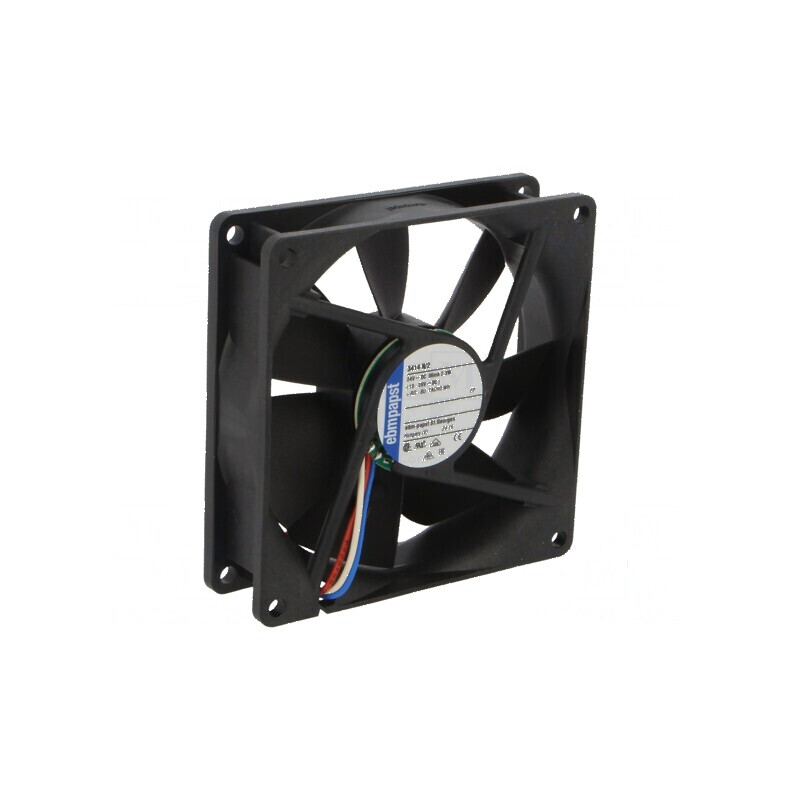 Ventilator axial 24VDC 92x92x25mm 84m3/h 36dBA | Electronic-mag.ro | Componente Electronice