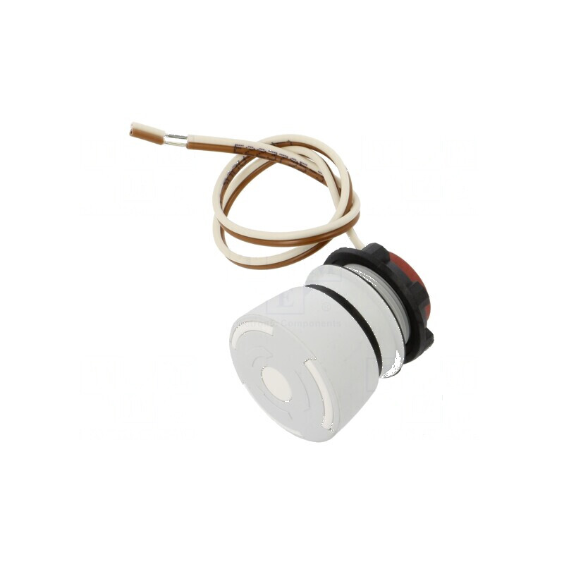 Comutator de siguranţă 22mm cu 2 contacte NC, gri, deschis fără | Electronic-mag.ro | Componente Electronice