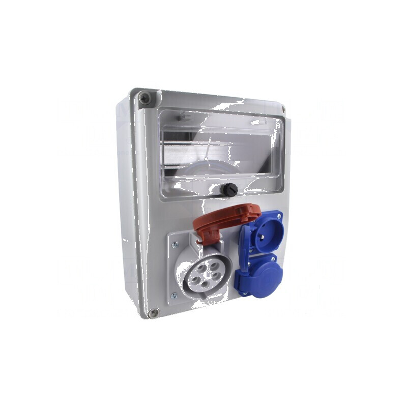 Tablou electric IP44 pentru perete - ABS - PG16 | Electronic-mag.ro | Componente Electronice
