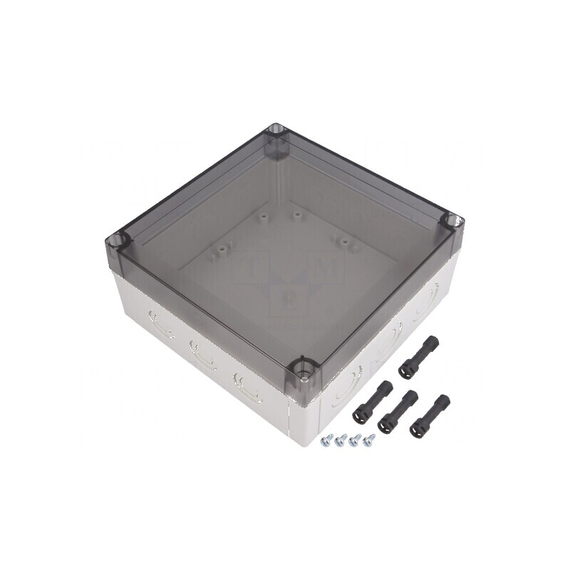 Carcasă universală din policarbonat - dimensiuni 180mm x 180mm x 75mm | Electronic-mag.ro | Componente Electronice Carcasă universală din policarbonat - dimensiuni 180mm x 180mm x 75mm | Electronic-mag.ro | Componente Electronice