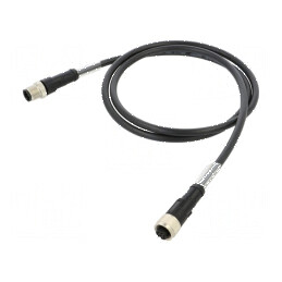 Cablu de conectare M12 PIN: 8 1m | Electronic-mag.ro | Componente Electronice