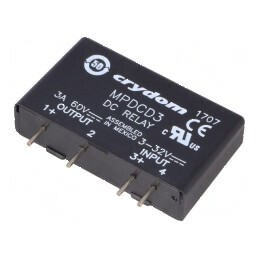 Releu semiconductor Ucom 3-32VDC 3A 3-60VDC THT SIP MP | Electronic-mag.ro | Componente Electronice