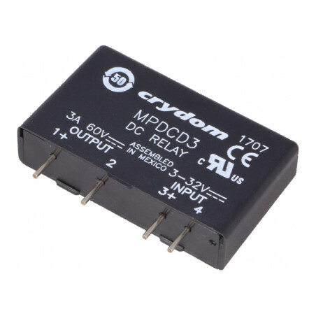 Releu semiconductor Ucom 3-32VDC 3A 3-60VDC THT SIP MP | Electronic-mag.ro | Componente Electronice