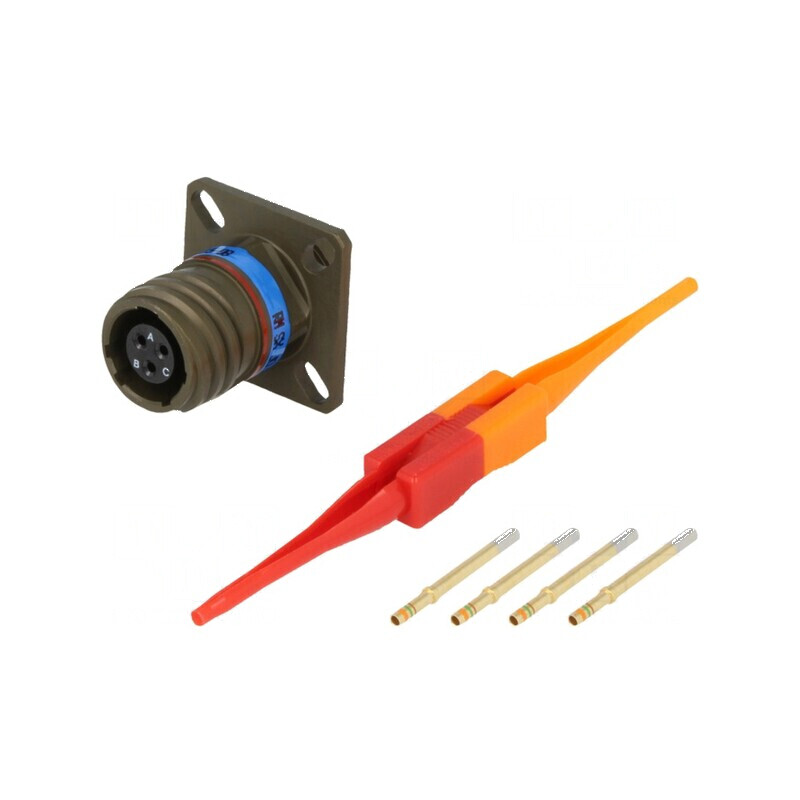Conector militar PIN: 3 dimensiune 9 oliv crimpat | Electronic-mag.ro | Componente Electronice Conector militar PIN: 3 dimensiune 9 oliv crimpat | Electronic-mag.ro | Componente Electronice