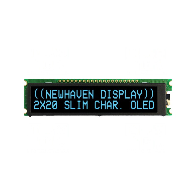 Afişaj OLED alfanumeric 20x2 albastru | Electronic-mag.ro | Componente Electronice