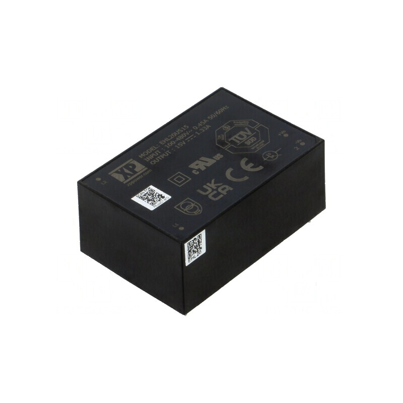 Convertor AC/DC 20W 15VDC 1.33A 86% Eficiență | Electronic-mag.ro | Componente Electronice
