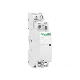 Contactor 2-polar 25A 220V-240V NC x2 IP20 | Electronic-mag.ro | Componente Electronice