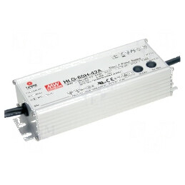 Alimentator LED 60W 36VDC 1÷1,7A IP65 | Electronic-mag.ro | Componente Electronice