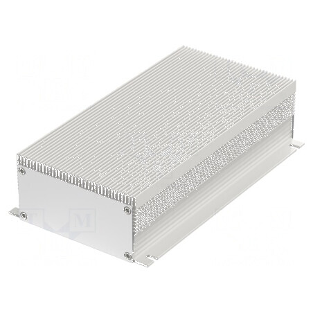 Carcasă cu panou de fixare și radiator IP40 | Electronic-mag.ro | Componente Electronice