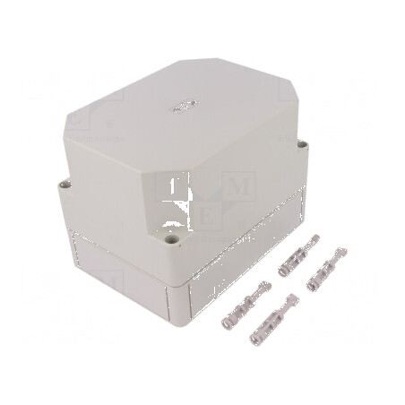 Carcasă universală gri 130x180x137 mm | Electronic-mag.ro | Componente Electronice