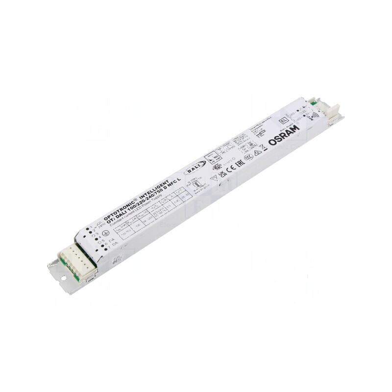 Alimentator LED pulsatoriu 100W 54÷260VDC 100÷750mA IP20 | Electronic-mag.ro | Componente Electronice