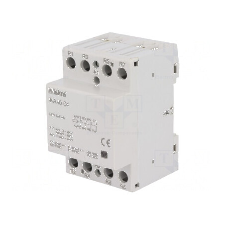 Contactor: 4-polar pentru instalații 40A 230VAC cu 4 contacte normal închise | Electronic-mag.ro | Componente Electronice