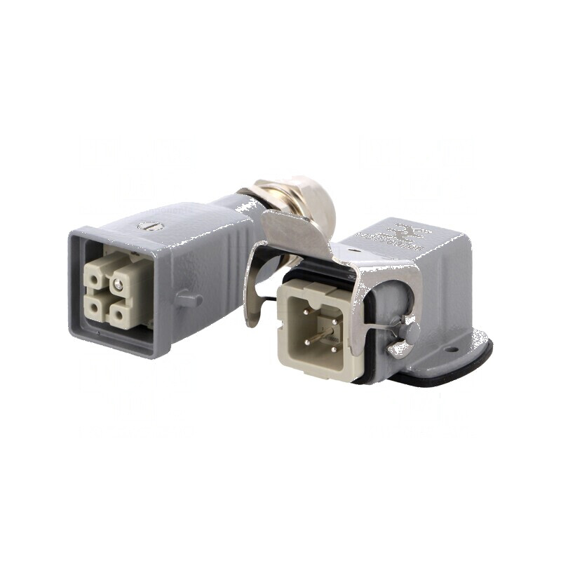 Conector HDC tată mamă set complet PIN 4 | Electronic-mag.ro | Componente Electronice