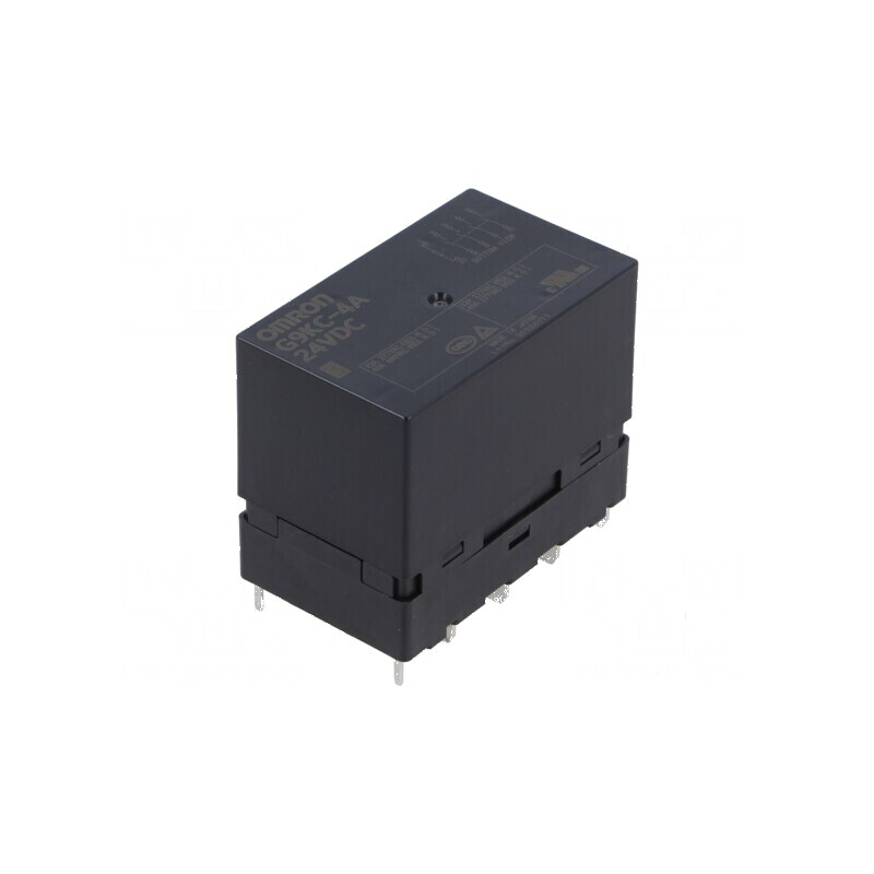 Releu electromagnetic 4PST-NO cu bobină de 24VDC | Electronic-mag.ro | Componente Electronice