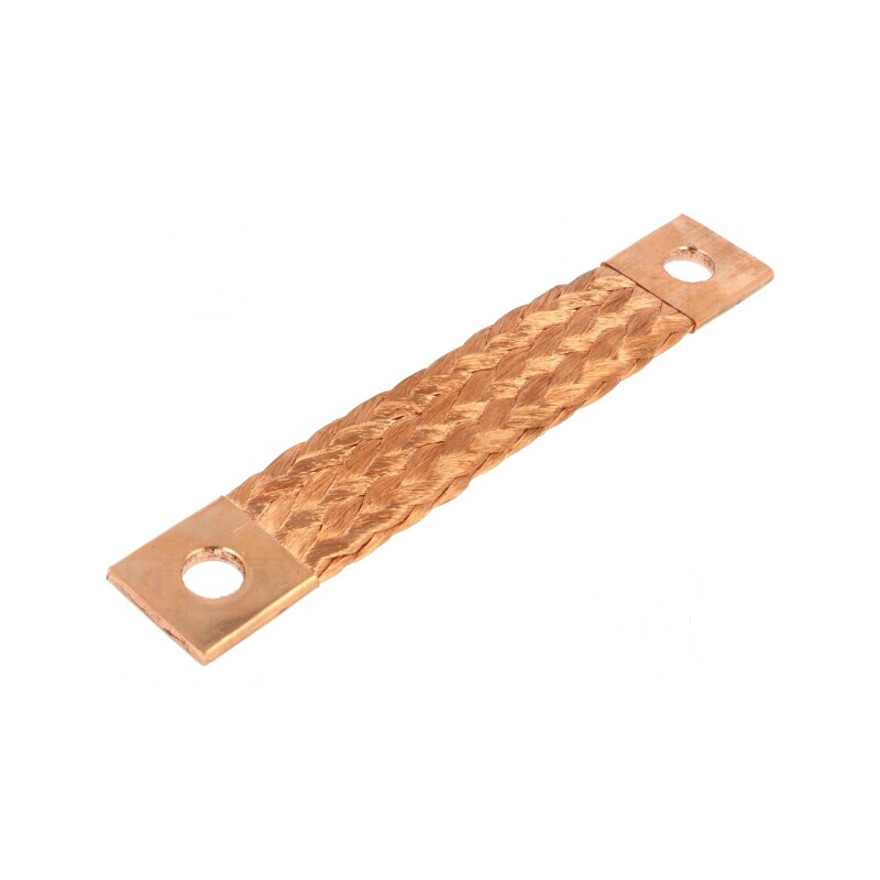 Bandă de împământare 120mm2 Ø1: 17mm Ø2: 17mm L: 200mm | Electronic-mag.ro | Componente Electronice