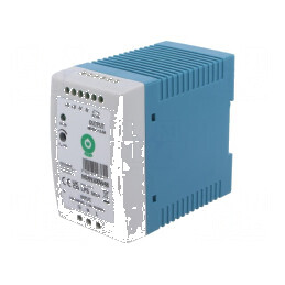 Alimentator pulsatoriu pentru şină DIN 96W 48VDC 2A - OUT: 1 | Electronic-mag.ro | Componente Electronice