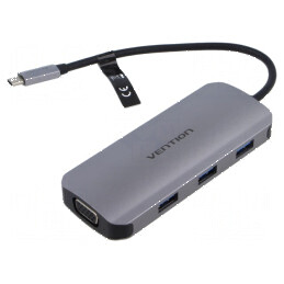 Hub USB HDMI și VGA | Electronic-mag.ro | Componente Electronice