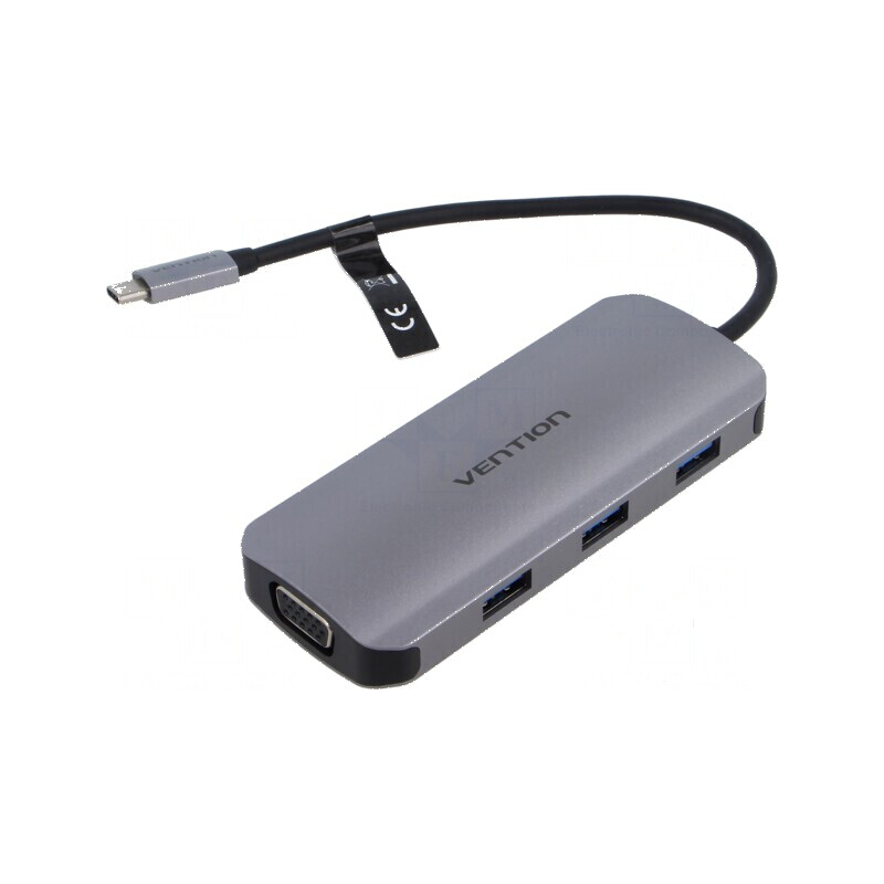 Hub USB HDMI și VGA | Electronic-mag.ro | Componente Electronice