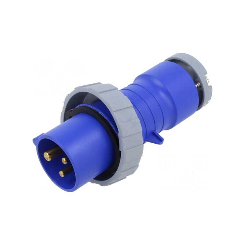 Conector AC trifazat mufă tată 16A 250VAC IP67 | Electronic-mag.ro | Componente Electronice