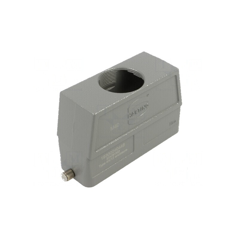 Han B Hood Top Entry HC 2 Reels M40 - Capac conector cu intrare superioară | Electronic-mag.ro | Componente Electronice