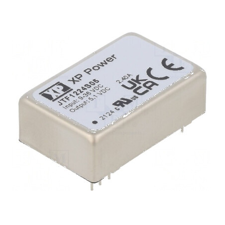 Convertor DC/DC 12W 9-36V la 5VDC 2400mA THT | Electronic-mag.ro | Componente Electronice