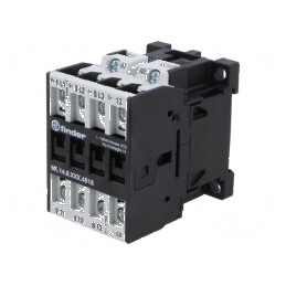 Contactor 4-polar NO pentru şină DIN 6K | Electronic-mag.ro | Componente Electronice