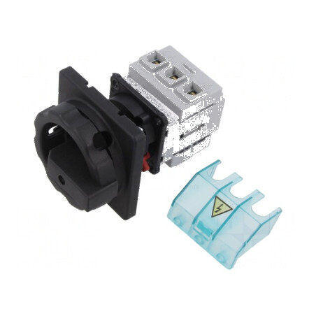 Separator-întrerupător Poli: 3 pe panou 25A IP65 din faţă | Electronic-mag.ro | Componente Electronice