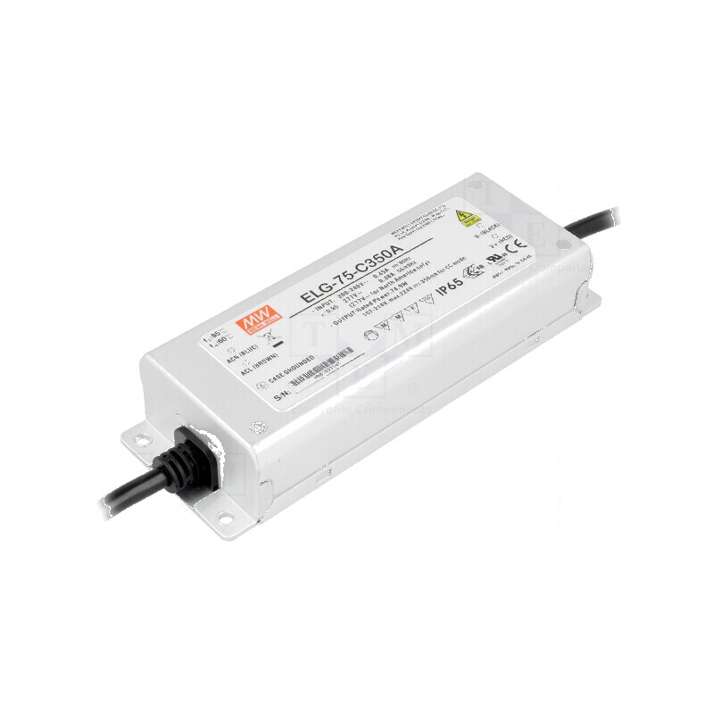 Alimentator LED pulsatoriu 75W IP65 | Electronic-mag.ro | Componente Electronice
