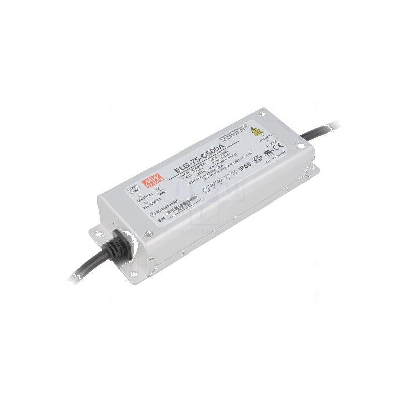 Alimentator LED pulsatoriu - 75W IP65 | Electronic-mag.ro | Componente Electronice