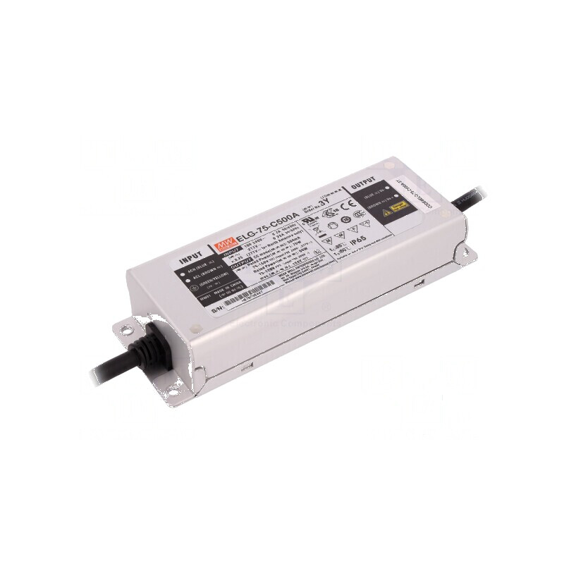 Alimentator LED pulsatoriu 75W IP65 | Electronic-mag.ro | Componente Electronice