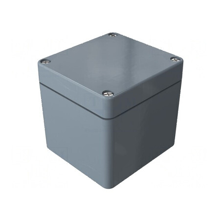 Carcasă universală poliester gri închis | Electronic-mag.ro | Componente Electronice