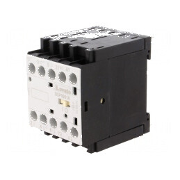 Contactor cu 3 poli și 3 contacte auxiliare: NC 230VAC 9A BG | Electronic-mag.ro | Componente Electronice
