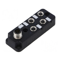Cutie de conexiuni M8 PIN: 3 soclu 6A -40÷105°C IP67 IN: 4 | Electronic-mag.ro | Componente Electronice