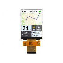 Afişaj TFT 2,8 inch cu iluminare LED | Electronic-mag.ro | Componente Electronice