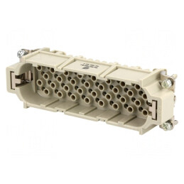 Conector: HDC inserturi de contact tată Han® HMC PIN: 64 64 PE | Electronic-mag.ro | Componente Electronice